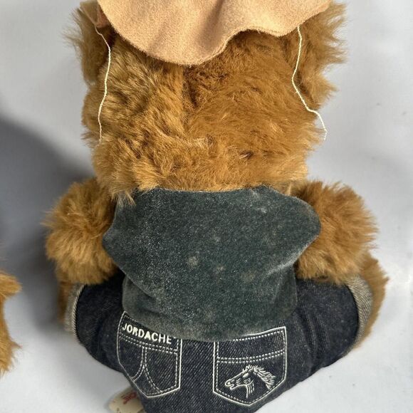 Vintage 1981 Jordache Jeans | Jordy Plush Bear Promotion 12” & 10” - Picture 4 of 11